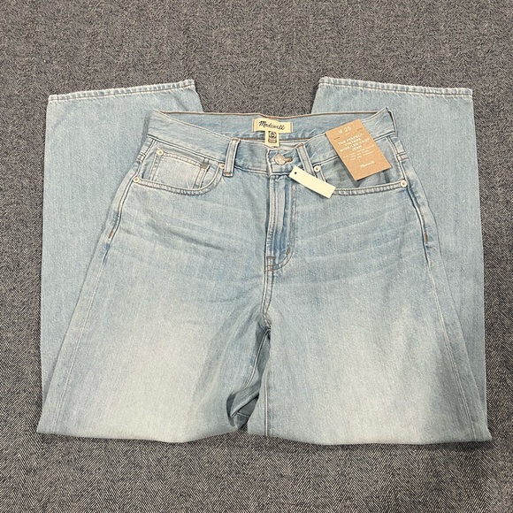 madewell the perfect vintage wide leg crop jean | size 25 - Picture 3 of 6